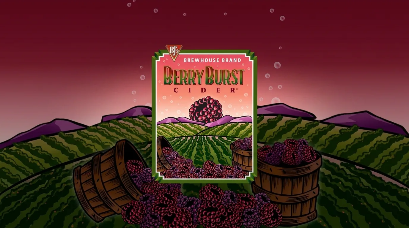BJ's Berry Burst Cider 64 oz Fill