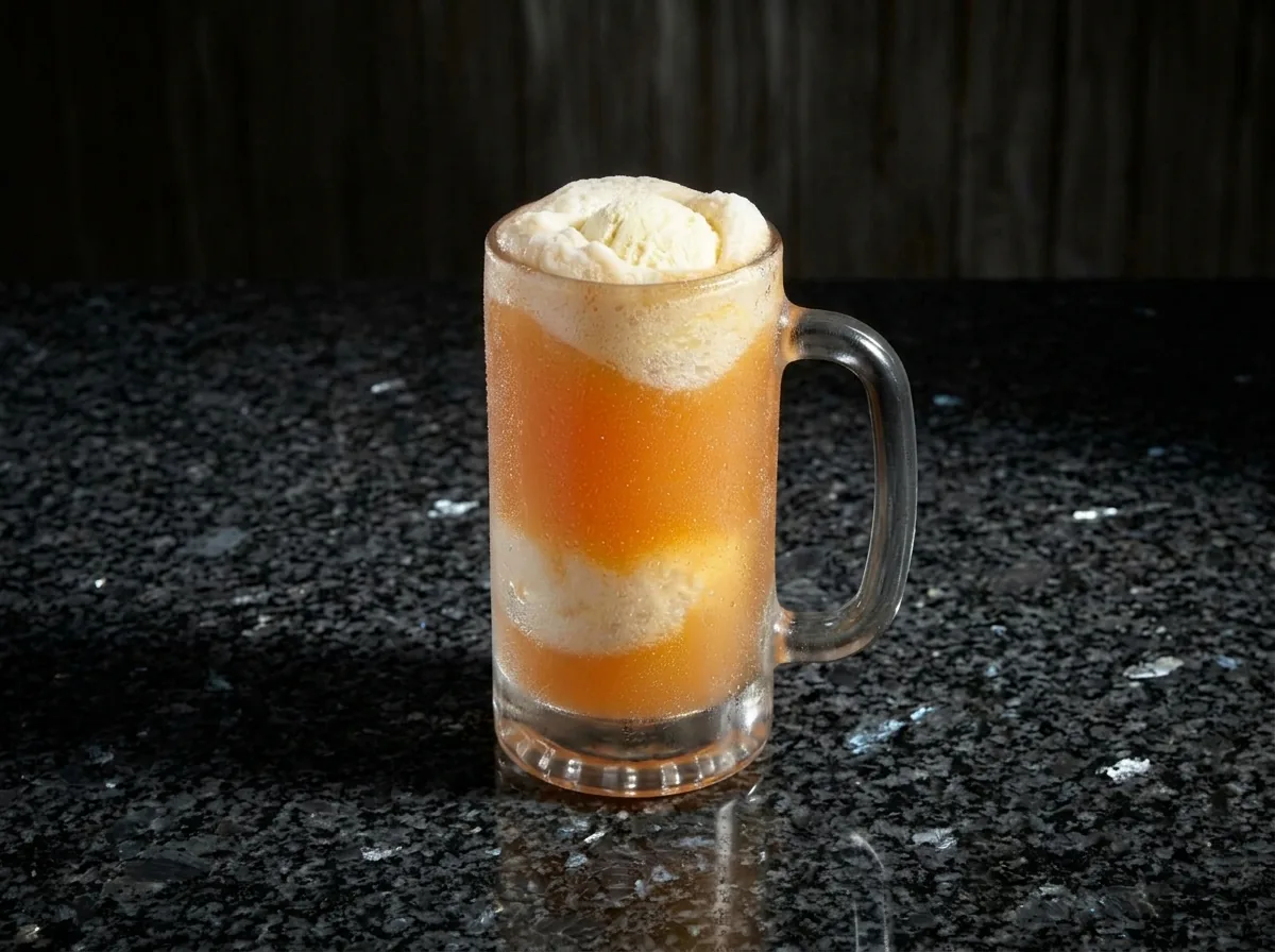 BJ's Handcrafted Orange Cream Float