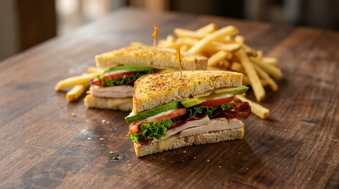 California Chicken Club Sandwich