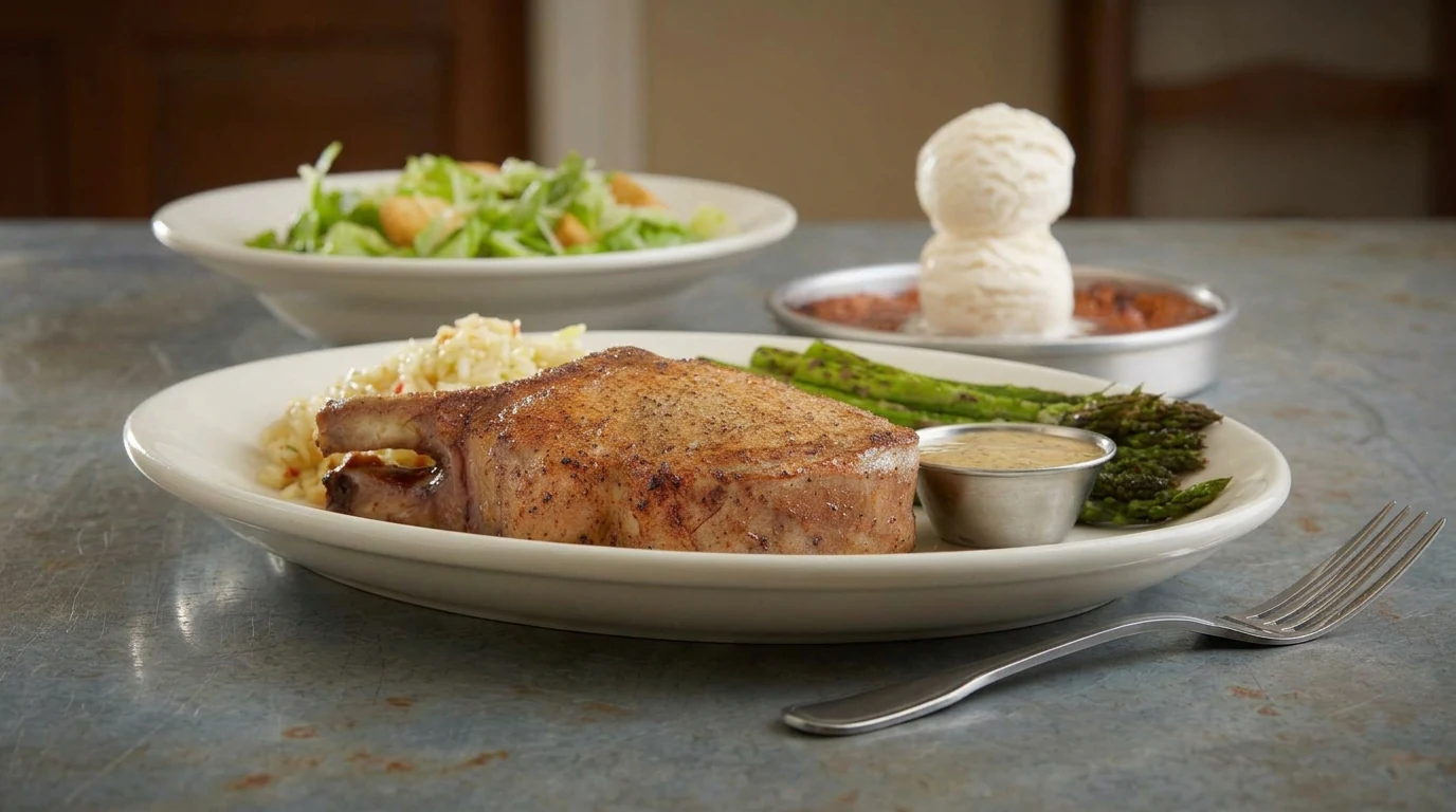 Double Bone-In Pork Chop Weekend Special