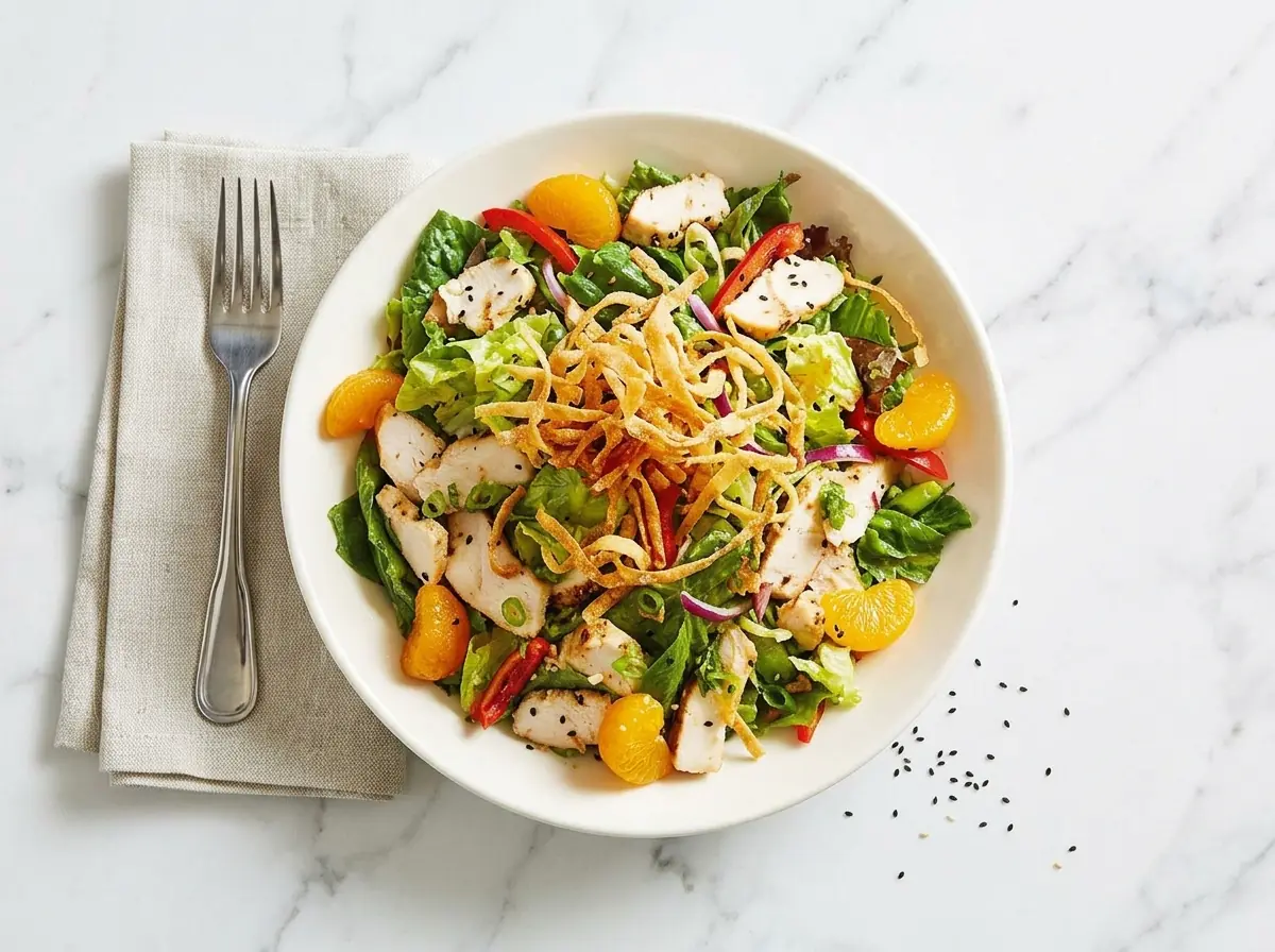 Enlightened Asian Chopped Salad