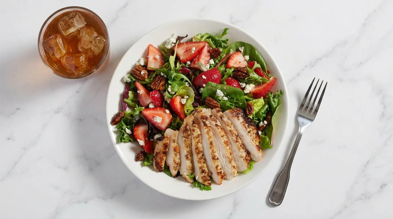 Enlightened Strawberry Fields Salad