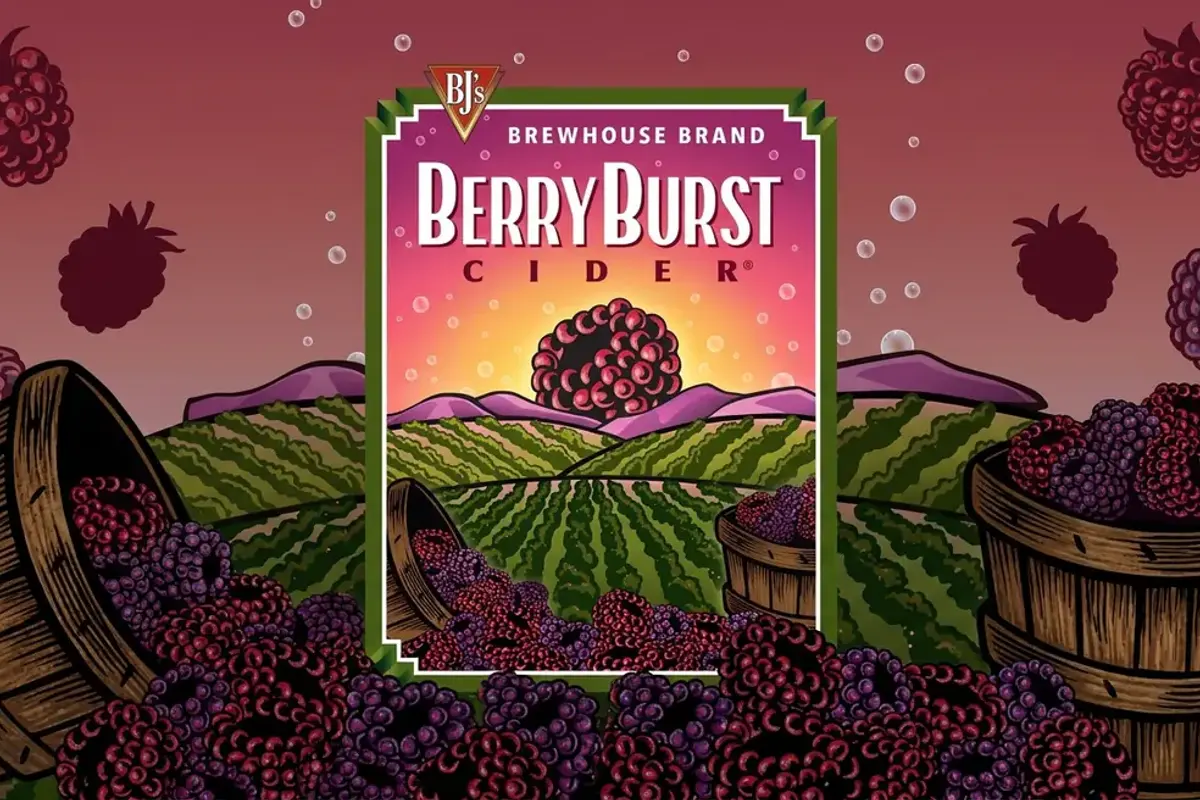 BJ's Berry Burst Cider 32 oz Fill