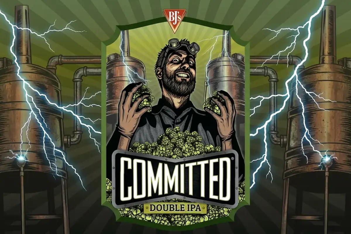 BJ's Committed Double IPA 32 oz Fill