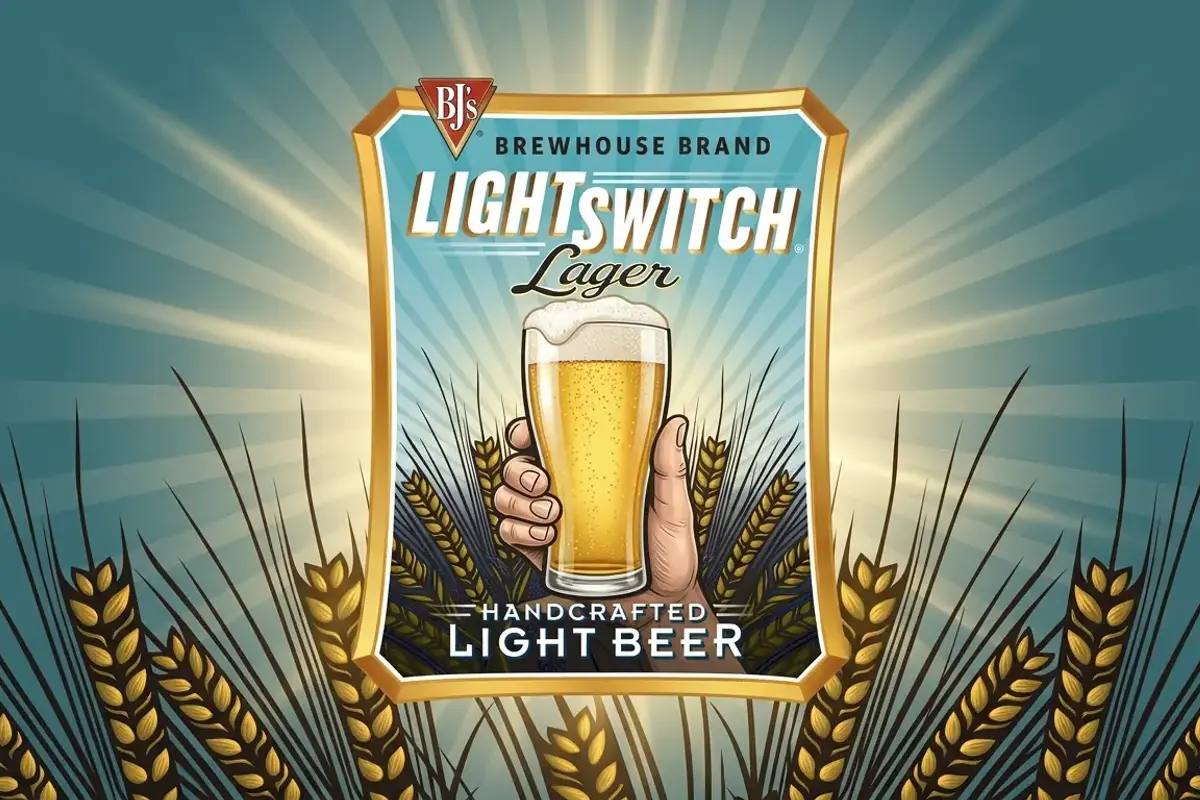 BJ's LightSwitch Lager 32 oz Fill