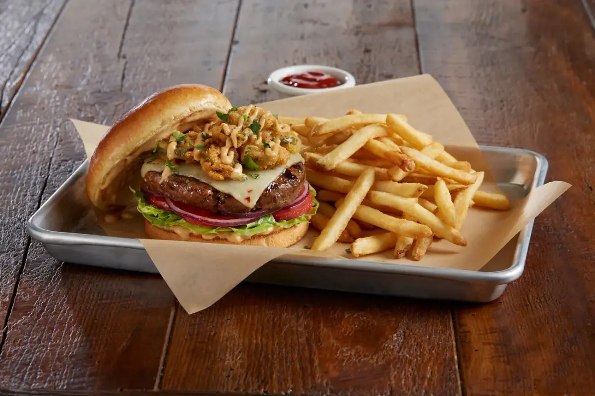 Crispy Jalapeno Burger