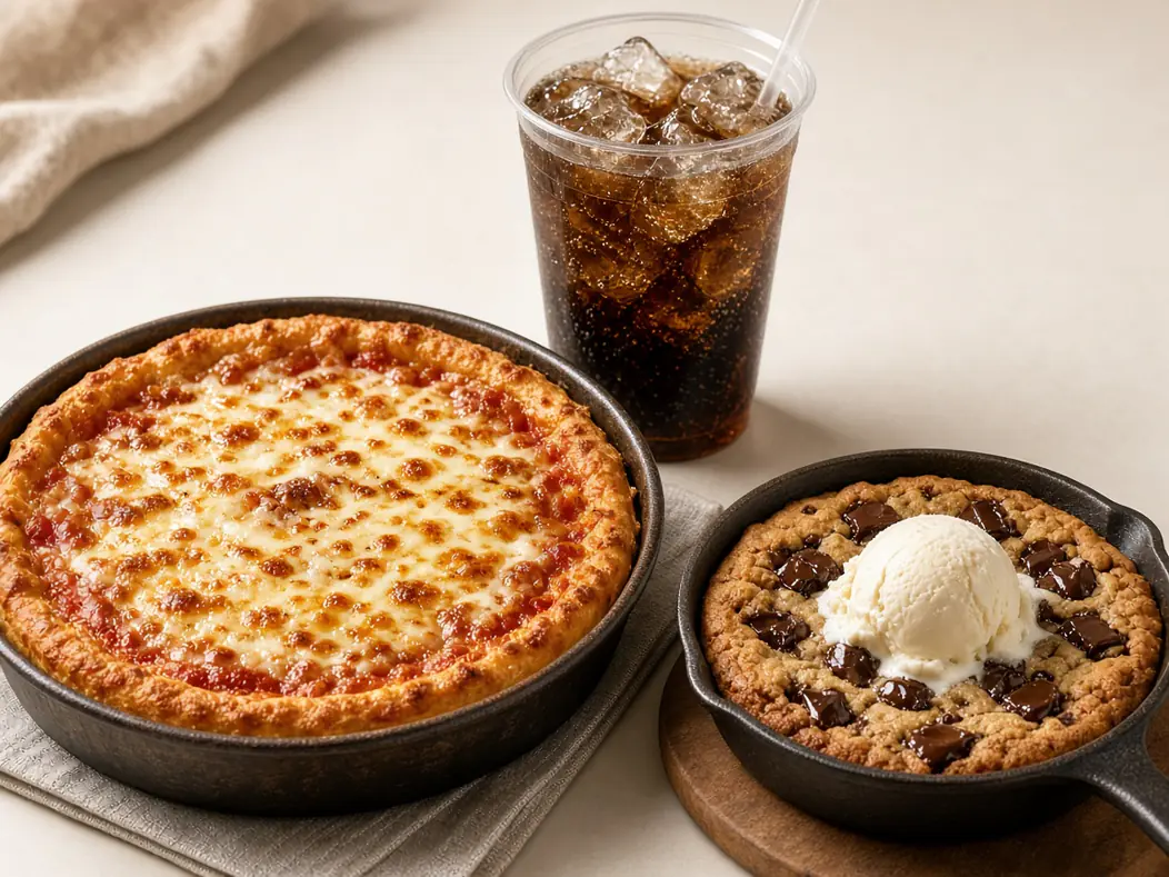Pizza, Pizookie and Pepsi Bundle Pizza, Pizookie and Pepsi Bundle