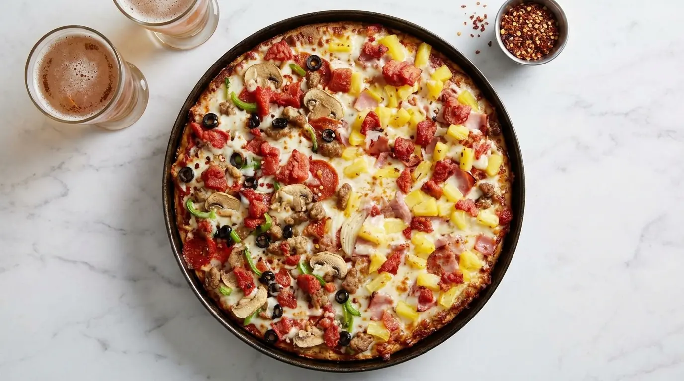 Half & Half Deep Dish