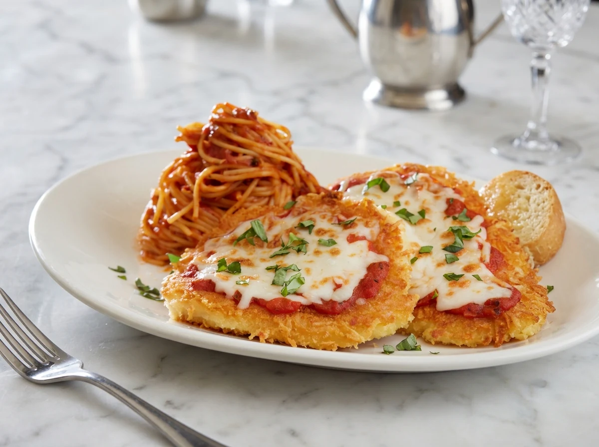 Italian Chicken Parmigiana Pasta