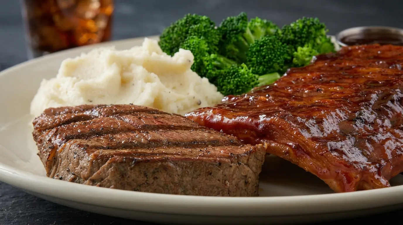 Slow-Roasted Tri-Tip and Baby Back Ribs