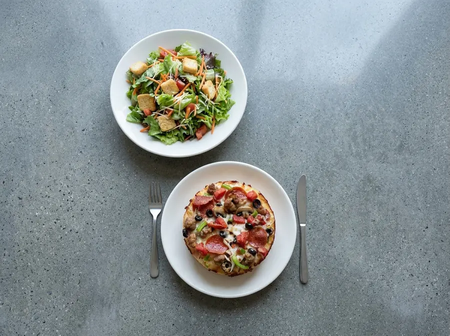 Personal Deep-Dish Pizza & House Salad Combo
